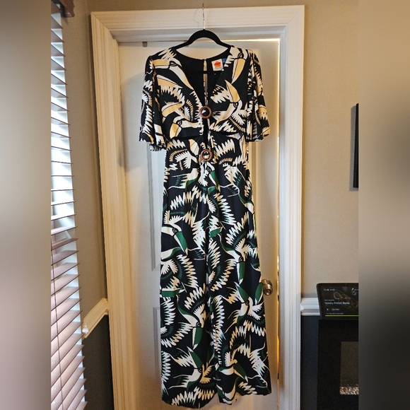 Farm Rio Jumpsuit Size L - Picture 4 of 14